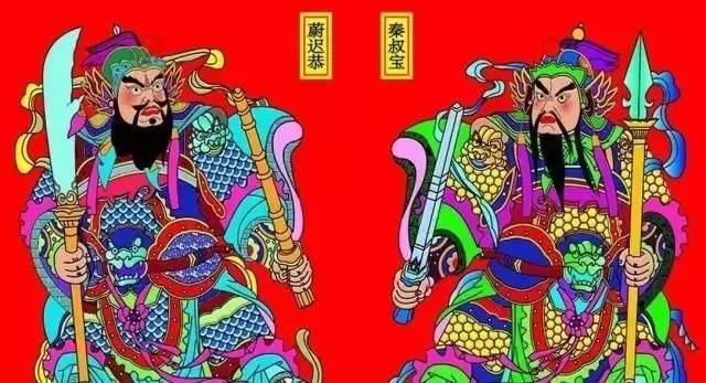 秦琼秦叔宝图片,秦叔宝用的双锏图片,门秦叔宝尉迟恭壁纸_大山谷图库