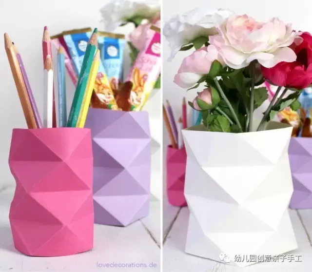 折纸:各有特色的花瓶,你更喜欢哪个?