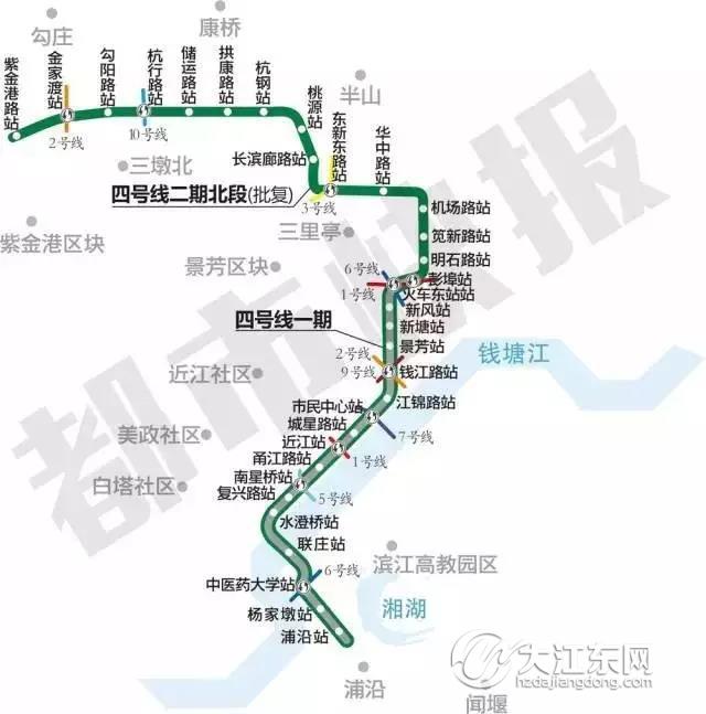 大江东地铁8号线明年开工2021年6月完工,线路微调