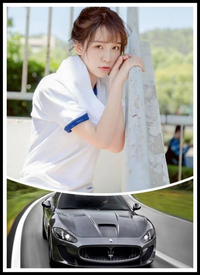 每日豪车美女:玛莎拉蒂gt vs 校园女神