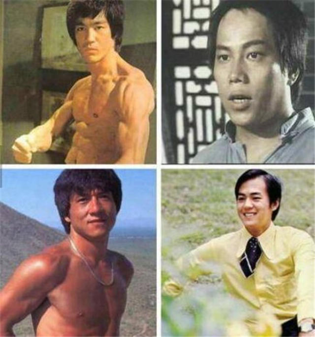 也产出了不少实至名归的功夫巨星,而"李小龙,成龙,梁小龙,狄龙"组成的
