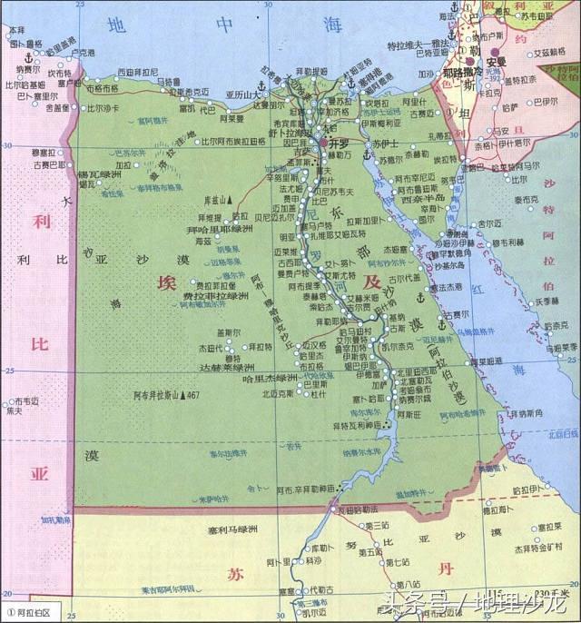 埃及9000多万人口主要分布在哪里?