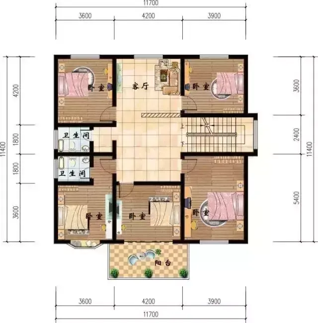 带车库的三层农村别墅,这三个省份建的最多的户型