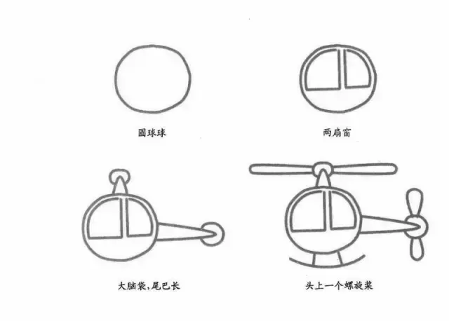 (和公交车的画法很相似) 救护车 (重要的是车上有十字架标识和警灯哦)