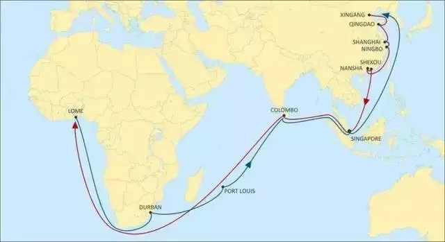 msc地中海航运8月起升级西非以及南非航线