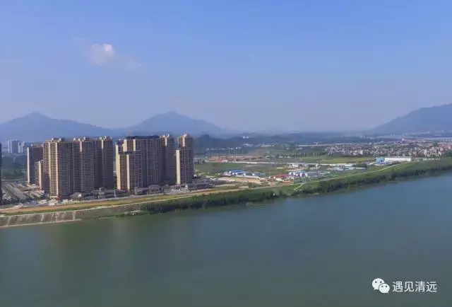 最老北江一张将近150年清远凤城大桥附近的老照片