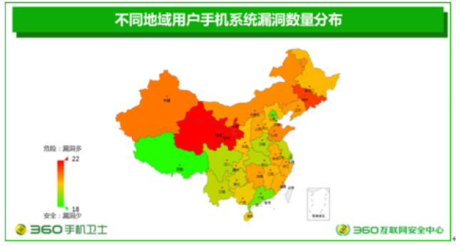 青甘宁手机用户漏洞最多 360发布安卓系统平台报告图片