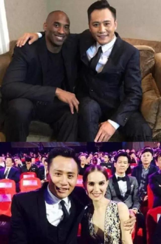 科比可是身高超过两米啊,从比例上来说,刘烨真不是一般的大头