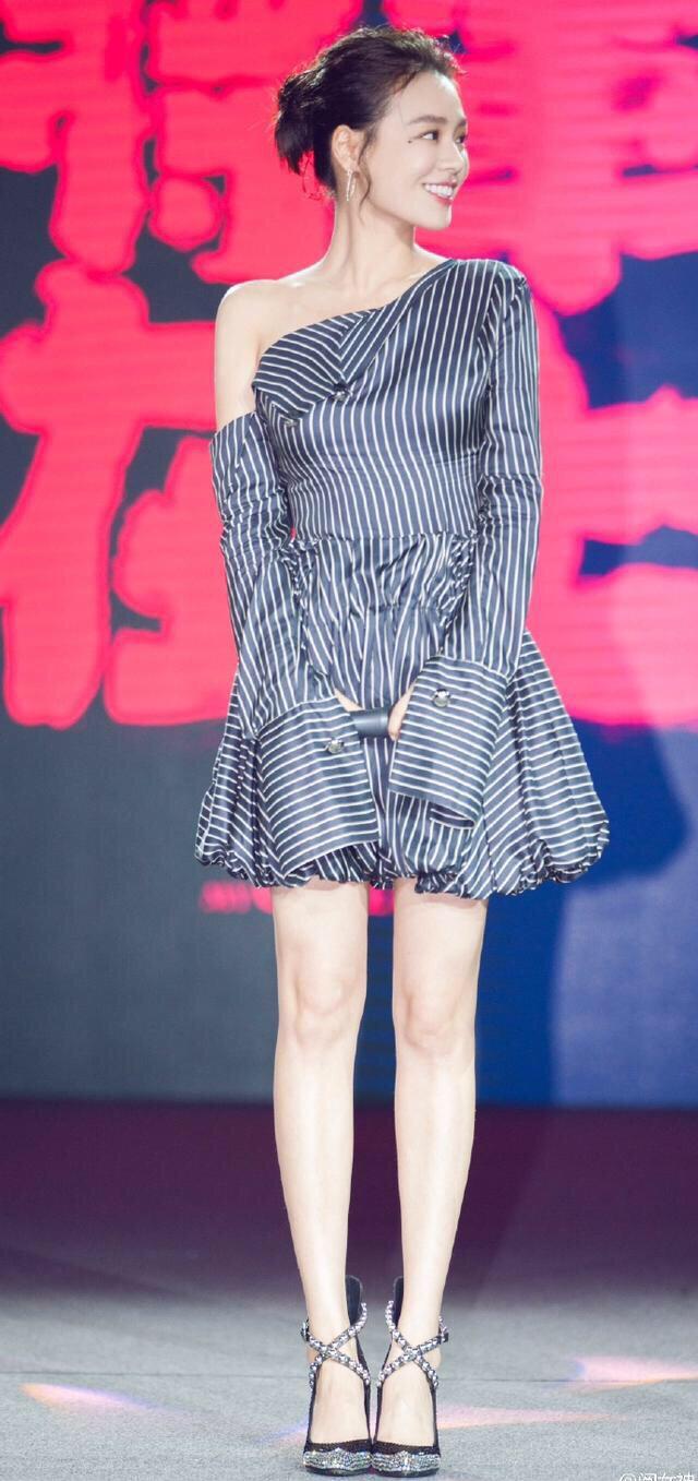 马思纯只要穿对衣服化对妆,都想成为欧豪的情敌