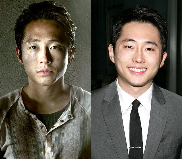 格伦 由 steven yeun 饰 别看