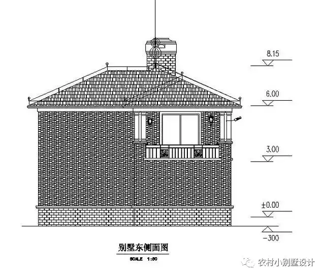 15m(不含烟囱) 屋顶形式:坡屋顶