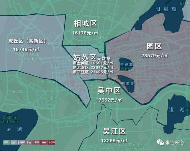 7.28个热点城市房价,来看真正的房价地图!