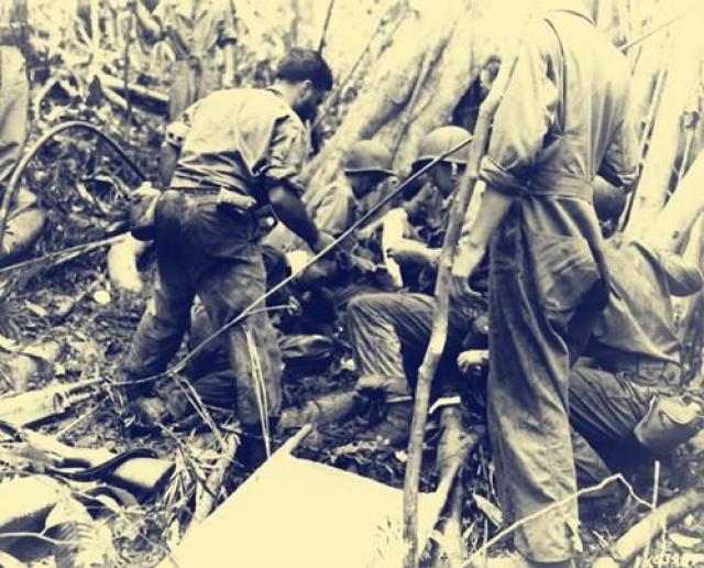 二战末,美军与日军争夺瓜岛,日军损失最为严重