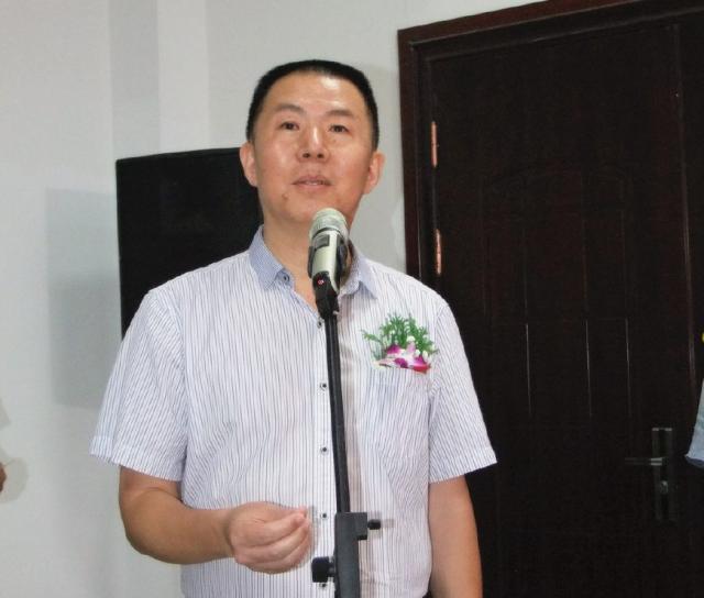 河南省美协主席刘杰致辞