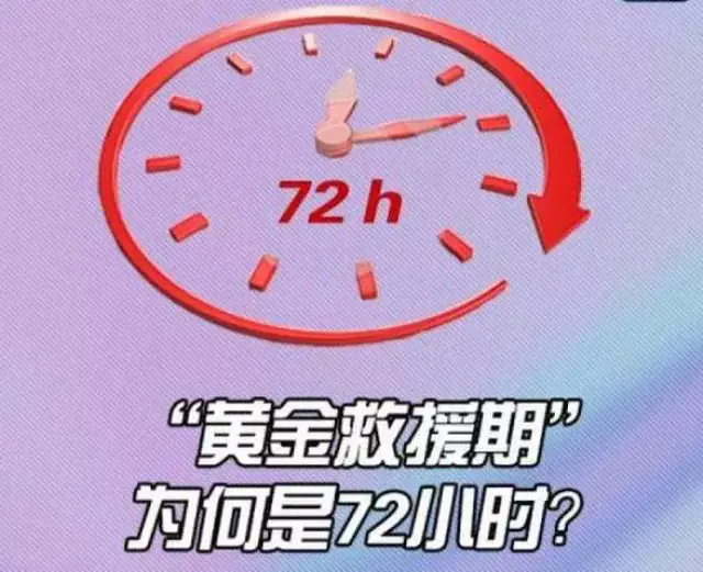 "黄金72小时"是地质灾害发生后的黄金救援期,是整个救援界的共识.