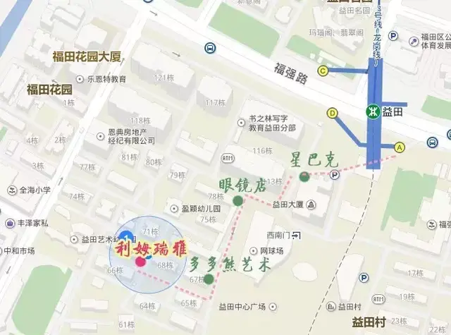 步行路线图