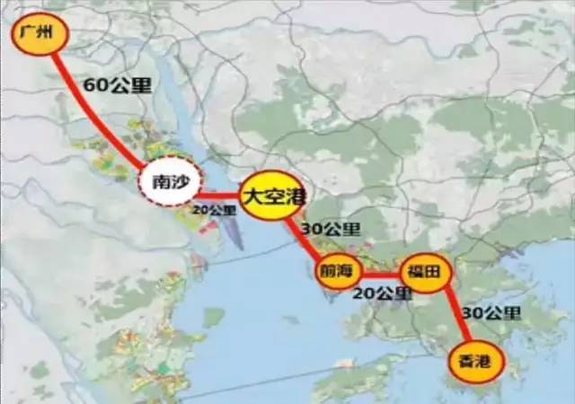 4条地铁线+107国道改造+穗莞深城轨+深中通道,大空港未来交通逆天!图片