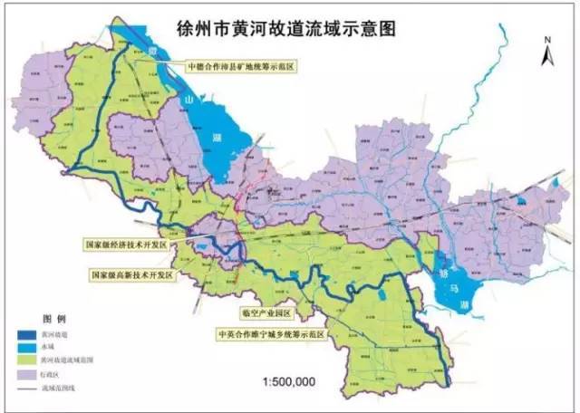 黄河故道流经徐州市总长度达234公里,涉及4县3区,流域土地总面积约842