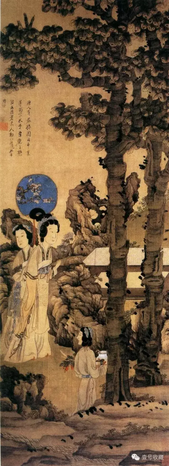 名画欣赏:藏在世界各地的中国古代仕女图