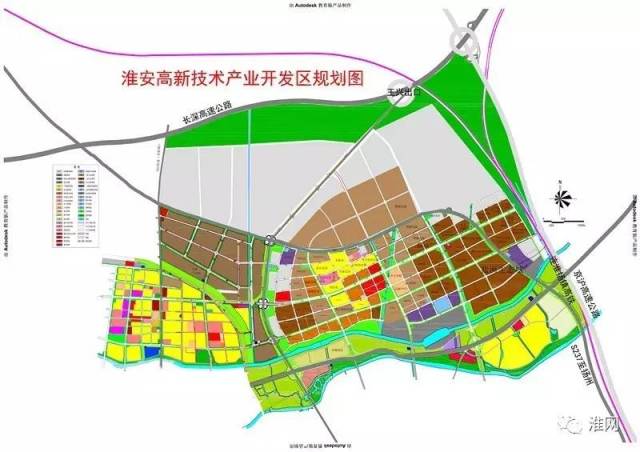 淮安高新技术产业开发区新的规划图来啦!