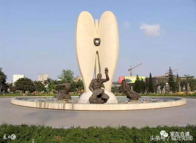 北海,合浦有多大,分几个区,看完图就清楚了解