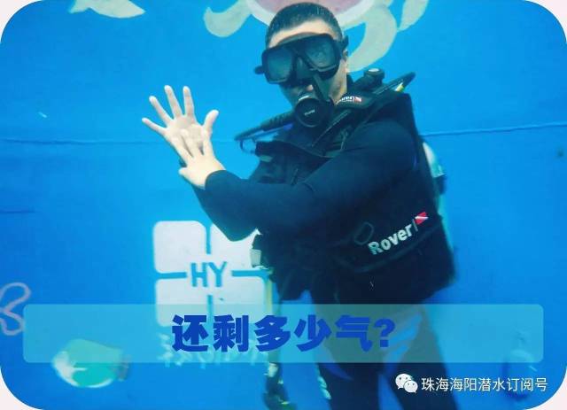 涨知识 | 潜水手语大全