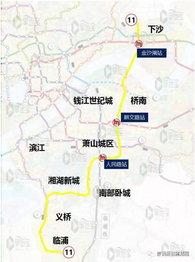 好消息,杭州地铁四期规划--新增4条新线路,7条线路延伸!