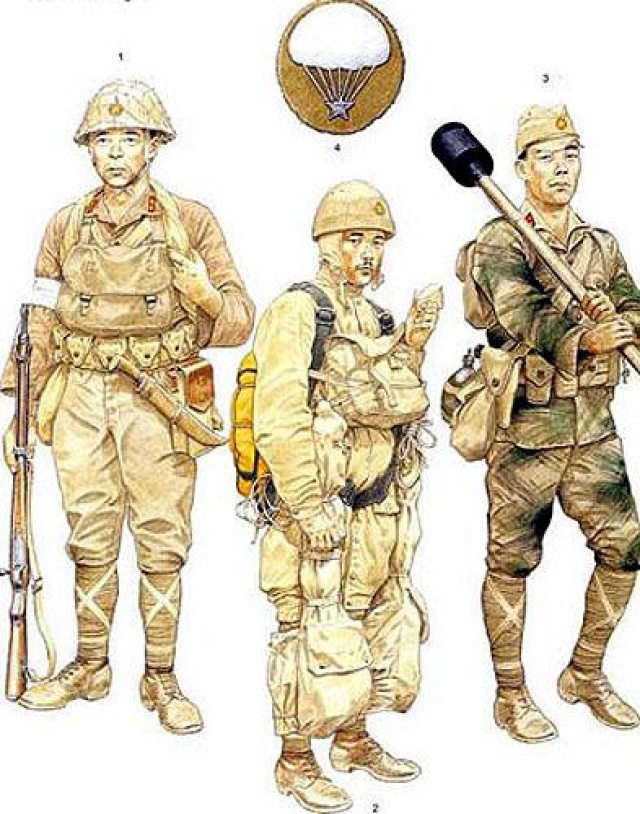 二战最差劲的伞兵部队:日本伞兵