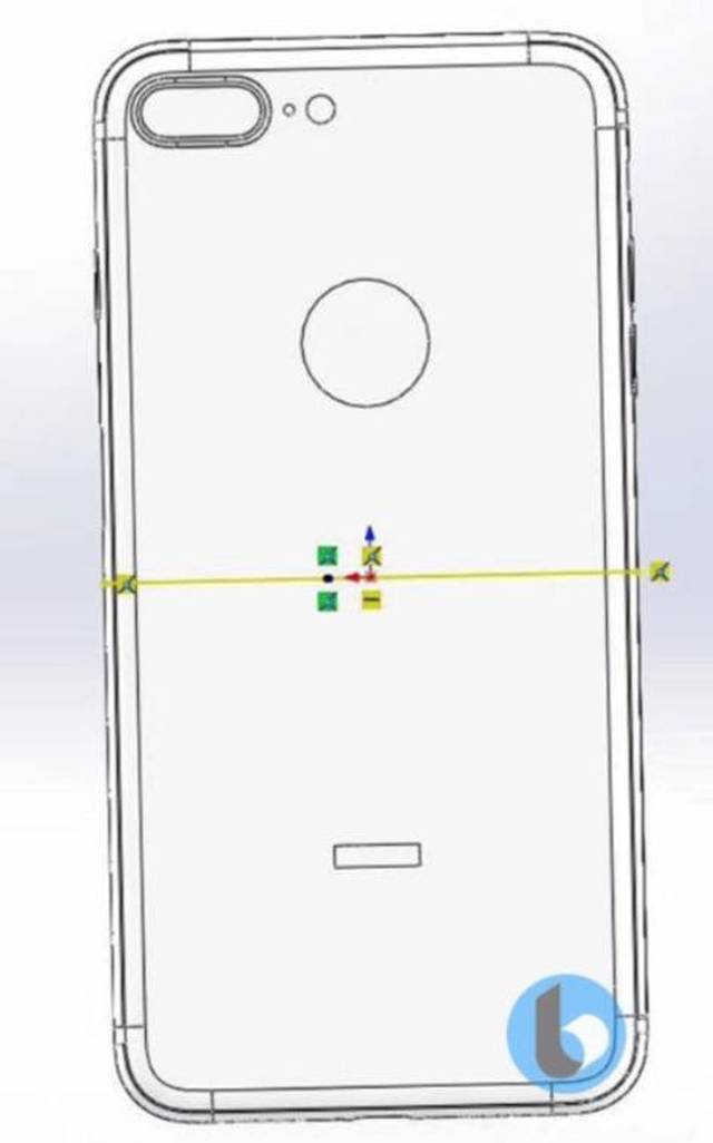 iphone 7s cad图像曝光 确认无线充电