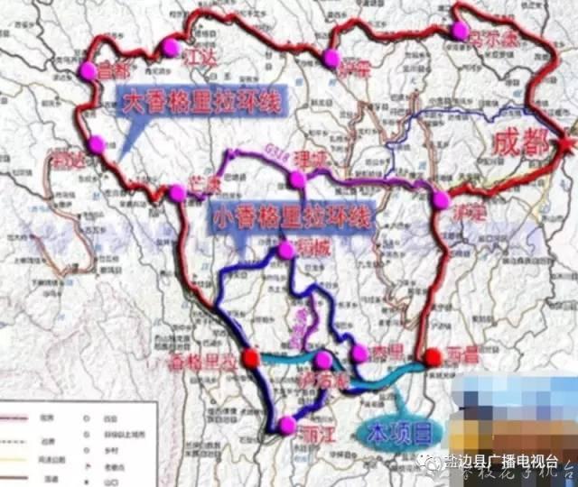 攀高速公路和g7611西香高速公路之间的重要连接线,路线全长约151公里