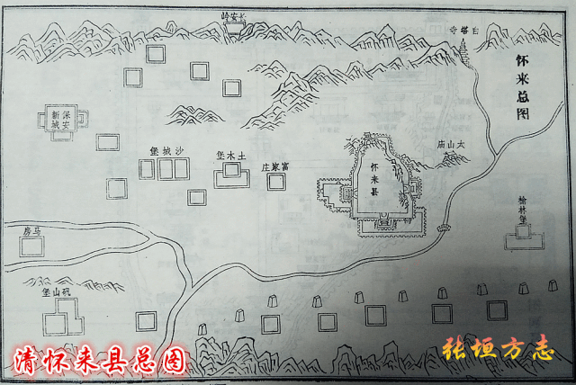 京包铁路,京张大道纵贯城区南北.