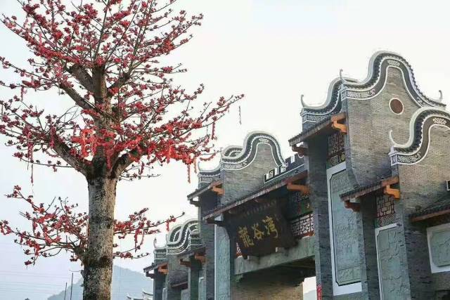 龙谷湾度假酒店以岭南建筑风格为主,结合八桂民族文化设计,把壮族
