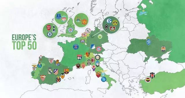 欧洲五大联赛:英超,西甲,德甲,意甲,法甲都已经拉开了序幕,由于明年是