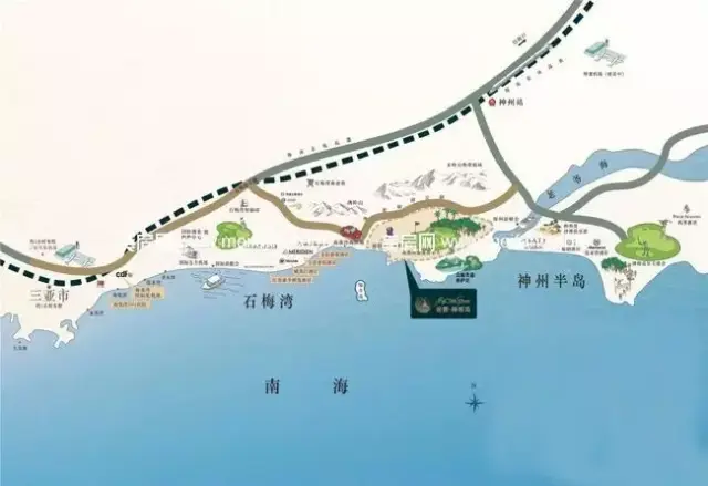 万宁金泰南燕湾——背依青山,面朝大海,旅游度假胜地