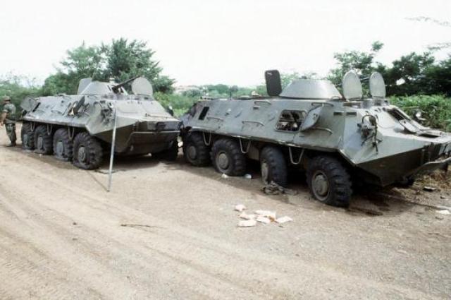 前苏联btr-60装甲步兵战车