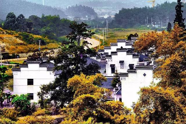 宇宙指挥官 石塘人家位于南京市江宁区横溪街道,村落面积5.