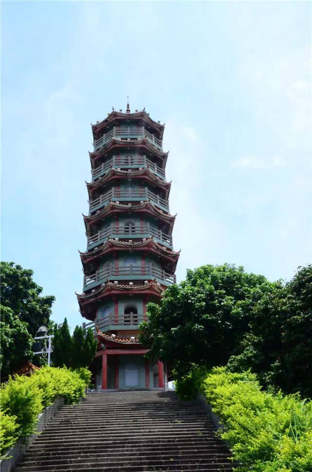 始建于明朝万历年间,是增城旧八景之一