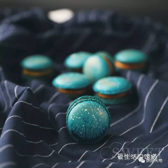 火爆的星空马卡龙 | 这样做才能颜值与美味共存