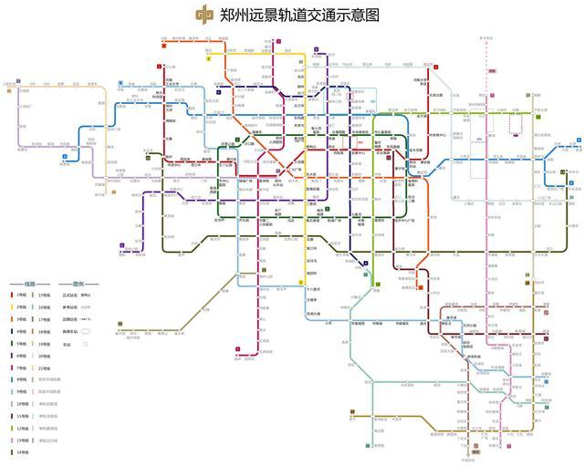 最新的2017年郑州地铁规划大全,有你家门口吗?