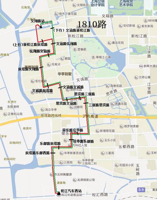 松江新增2条公交线路,松江91路要改道!