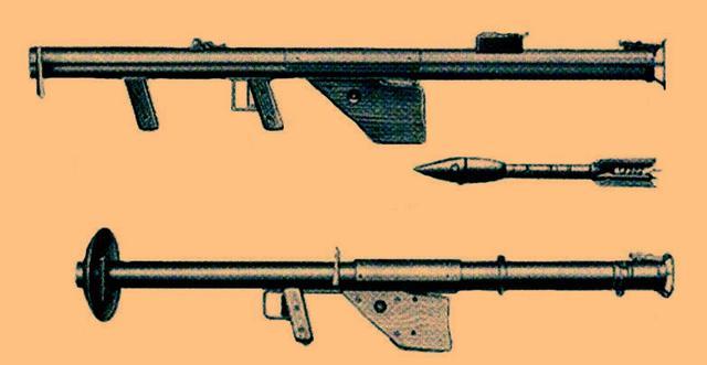 巴祖卡系列火箭筒-60mm口径火箭筒的鼻祖
