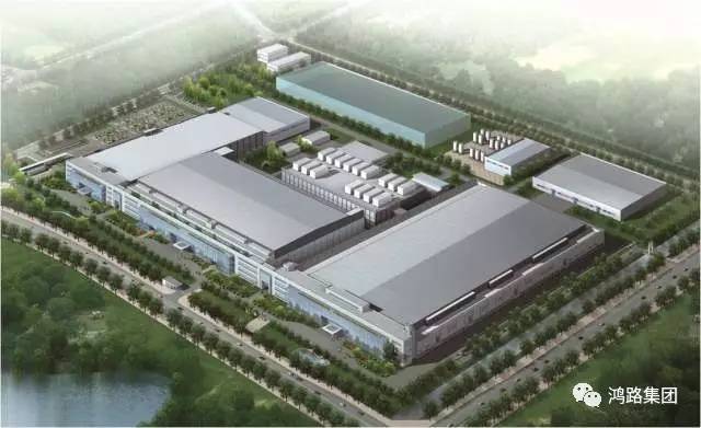 鸿路钢构-工业厂房建筑