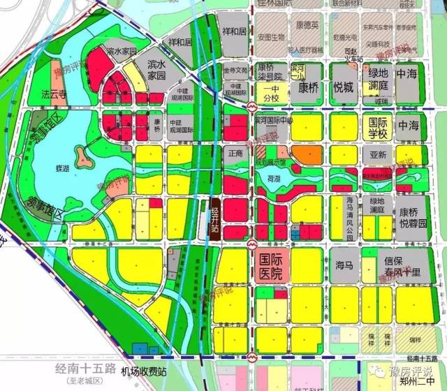 换个角度看郑州滨河国际新城拍地,最新高清区域图拿走不谢