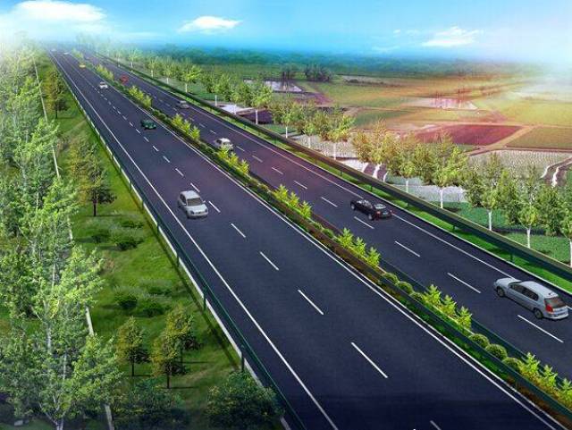 687km,均利用g241国道进行改扩建,拟采用一级公路标准,设计速度80 km