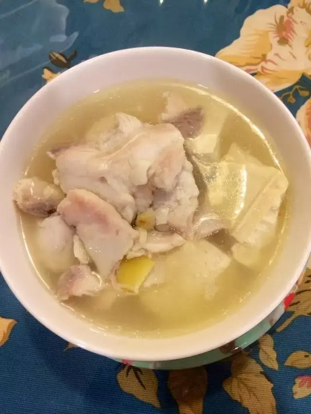 陈皮鱼片豆腐汤