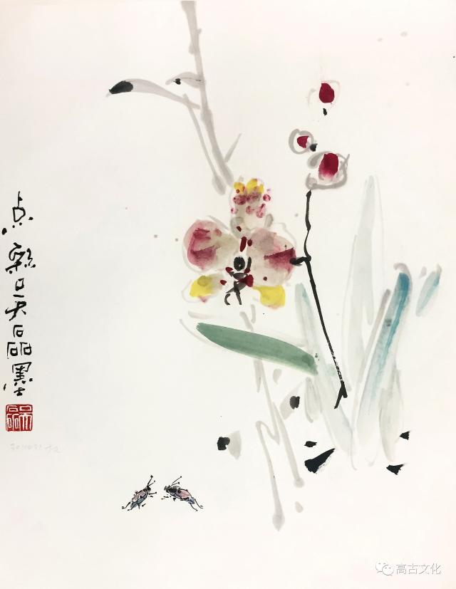中国著名青年画家 吴磊