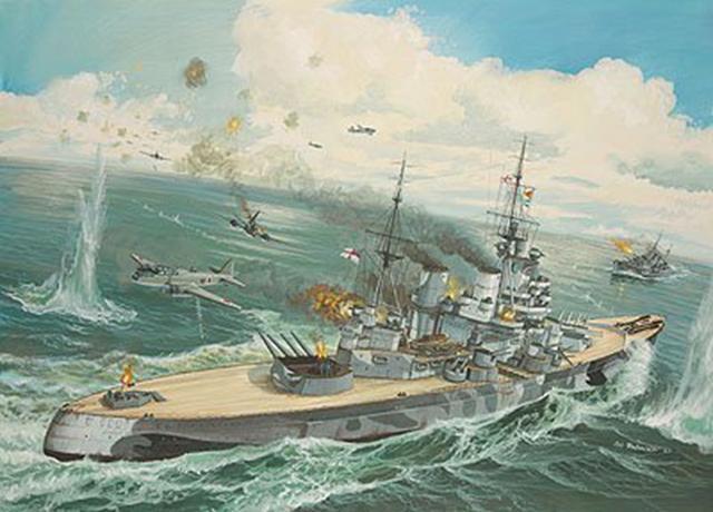 英国威尔士亲王号航母命名,上艘用这个名的战列舰被日军轮番炸沉