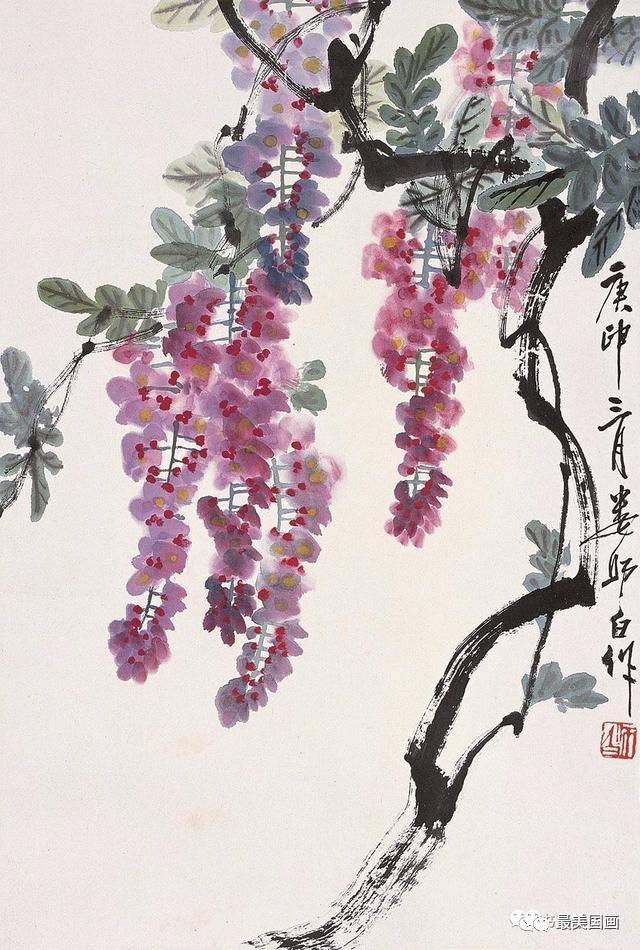 娄师白(1918-2010),齐白石的入室弟子,是在诗书画印等方面有着全面