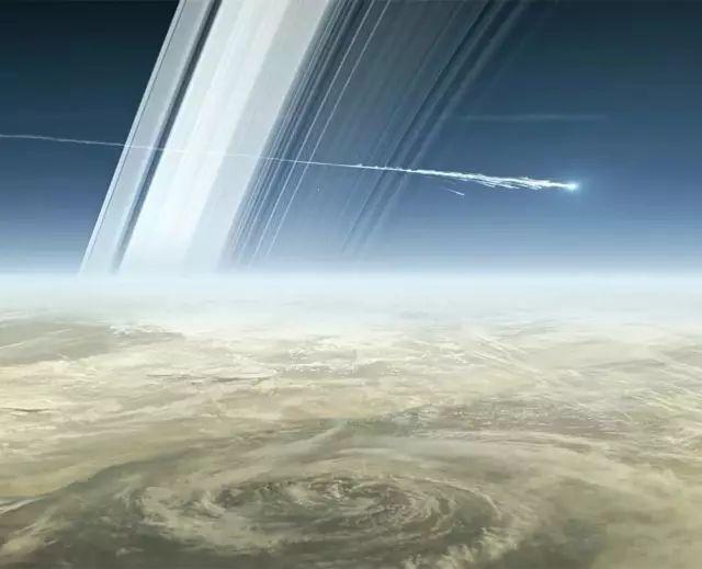 土星探测器 卡西尼号(cassini)发出最后一个讯号 (因为距离原因,地球