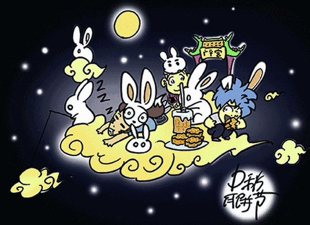有那么一颗生机勃勃的兔子星球, 星球上有一些可爱的